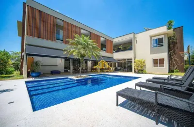 Casa com 6 quartos, sendo 4 suítes à venda, 800 m² por r$ 7.650.000 - residencial morada dos lagos - barueri/sp