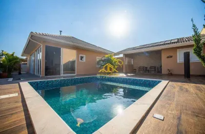 Casa com 3 dormitórios à venda, 228 m² por r$ 1.789.000 - jardim haras bela vista gl um - vargem grande paulista/sp