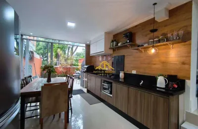 Casa com 3 dormitórios à venda, 120 m² por r$ 500.000,00 - chácara vista alegre - cotia/sp