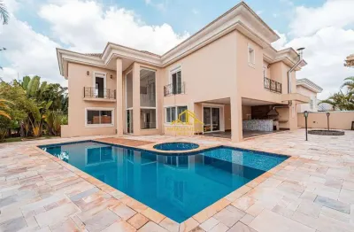 Casa com 5 suítes à venda, 618 m² por r$ 5.200.000 - residencial burle marx - santana de parnaíba/sp