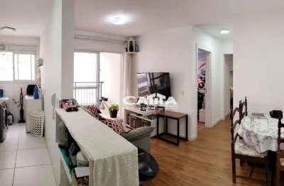 Apartamento no brás 2 dormitórios sendo 1 suíte, 1 vaga, 56 m²