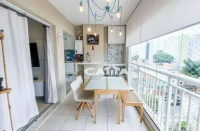 Apartamento com 2 dormitórios à venda, 70 m² por r$ 650.000,00 - belém - são paulo/sp