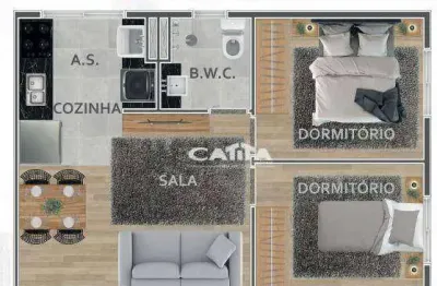 Apartamento com 2 quartos à venda, 38 m² por r$ 209.000 - itaquera - são paulo/sp