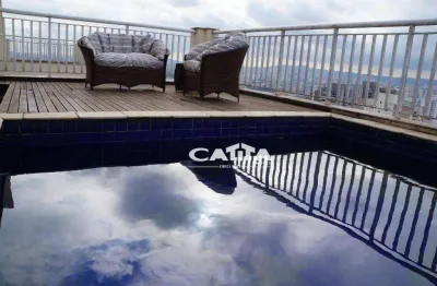 Cobertura com 4 quartos à venda, 263 m² por r$ 3.000.000 - tatuapé - são paulo/sp