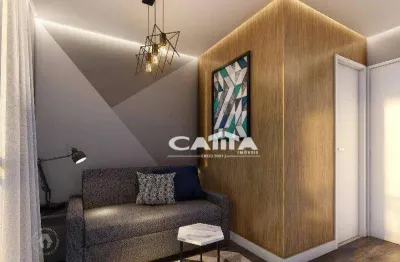 Apartamento com 2 dormitórios à venda, 30 m² por r$ 318.000,00 - vila prudente - são paulo/sp