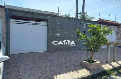 Casa com 3 dormitórios à venda, 100 m² por r$ 395.000,00 - peruíbe - peruíbe/sp
