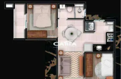 Apartamento com 2 dormitórios à venda, 45 m² por r$ 305.000,00 - penha de frança - são paulo/sp