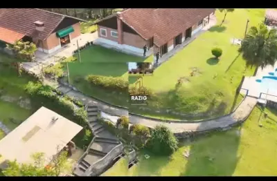 Chácara / sítio com 5 quartos à venda na francisco carlos de castro neves, 1500, centro, são lourenço da serra por r$ 2.200.000