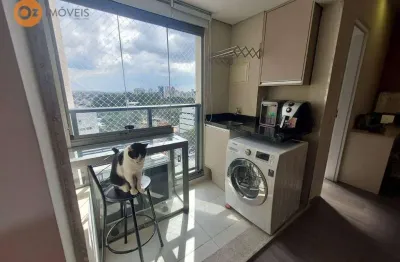 Apartamento com 1 dormitório para alugar, 28 m² por r$ 3.066,10/mês - vila yara - osasco/sp