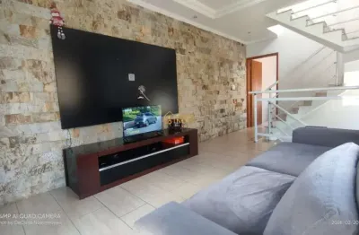 Casa em condomínio fechado com 3 quartos à venda na Rua Pirajussara, 77, Jardim Caiapia, Cotia, 177 m2 por R$ 670.000