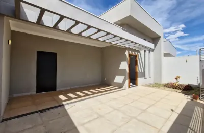 Casa nova com 3 quartos à venda no mais parque, mirassol/sp