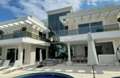 Casa em condomínio fechado com 9 quartos para alugar na avenida dos búzios, 2965, jurerê internacional, florianópolis, 1100 m2 por r$ 47.000