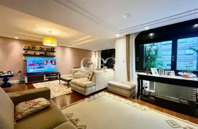 Apartamento com terraço semimobiliado à venda no centro de caxias do sul - rs.