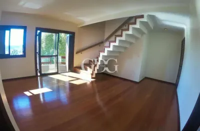 Cobertura duplex semimobiliada à venda no pio x, caxias do sul-rs.