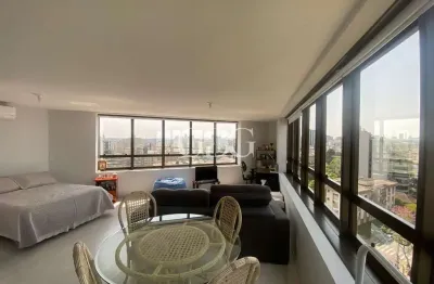 Loft semimobiliado à venda no centro, em caxias do sul-rs.