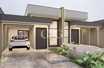 Casa térrea em construção à venda no bairro vila verde, em caxias do sul/rs,