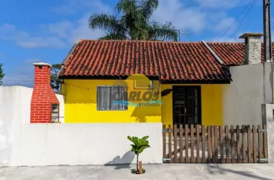 Casa com 2 quartos para alugar na paraguaçu, 89, balneário gaivotas, matinhos por r$ 450