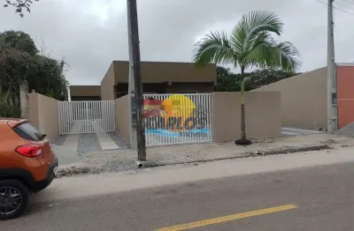 Casa com 2 quartos à venda na rua são francisco, 754, shangri-lá, pontal do paraná por r$ 220.000