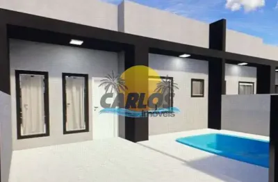 Casa com 3 quartos à venda na max roesner, 100, balneário caravelas, matinhos por r$ 460.000