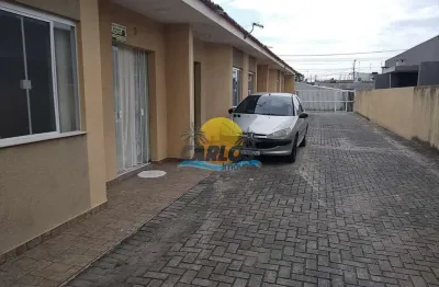 Casa em condomínio fechado com 2 quartos à venda na rua jamaica, 821, balneário céu azul, matinhos por r$ 200.000