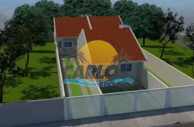 Casa com 2 quartos à venda na avenida beira mar, 171, balneário guaciara, matinhos por r$ 220.000