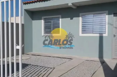Casa com 2 quartos à venda na rua espanha, 188, curraes, matinhos por r$ 195.000