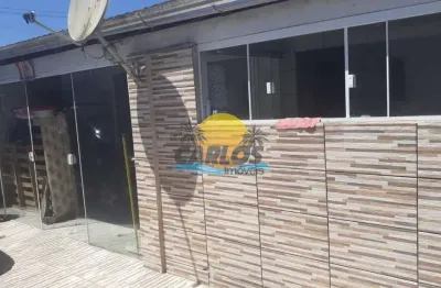 Casa em condomínio fechado com 3 quartos à venda na rua paranaguá, 7755, balneário ipacaraí, matinhos por r$ 195.000