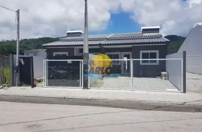Casa em condomínio fechado com 3 quartos à venda na f.silvano, 341, sertãozinho, matinhos por r$ 319.000