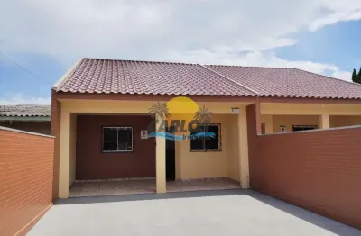 Casa com 2 quartos à venda na rua antônina, 6, praia de leste, pontal do paraná por r$ 450.000
