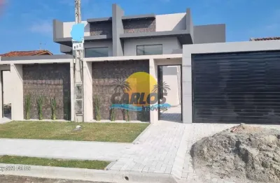 Casa com 2 quartos à venda na rua bahamas, 126, balneário junara, matinhos por r$ 650.000