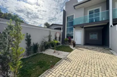 Sobrado para venda em araucária, iguaçu, 3 dormitórios, 1 suíte, 2 banheiros, 2 vagas