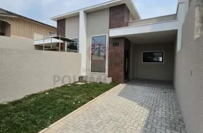 Casa para venda em araucária, fazenda velha, 3 dormitórios, 1 suíte, 2 banheiros, 1 vaga