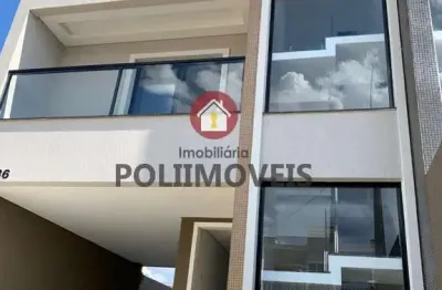 Triplex para venda em araucária, centro, 3 dormitórios, 1 suíte, 3 banheiros, 2 vagas