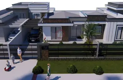 Casa para venda em araucária, passaúna, 3 dormitórios, 1 suíte, 2 banheiros, 1 vaga