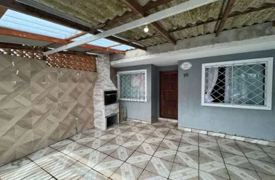 Casa para venda em araucária, costeira, 2 dormitórios, 1 banheiro, 2 vagas