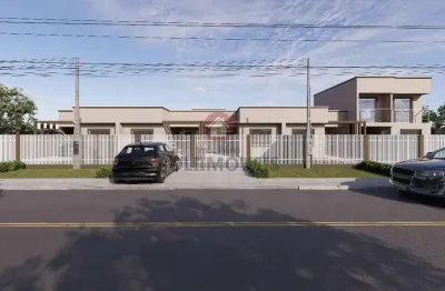 Casas geminadas disponíveis no porto das laranjeiras em araucária/pr.
