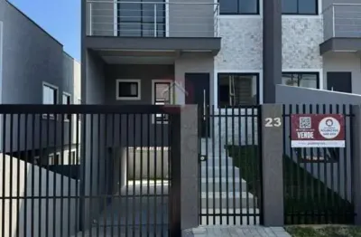 Triplex para venda em araucária, estação, 3 dormitórios, 1 suíte, 4 banheiros, 3 vagas