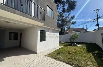 Sobrado para venda em araucária, campina da barra, 3 dormitórios, 2 banheiros, 2 vagas