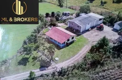 60.500m2 / barração 150 m2/ 1 km da rodovia / ideal investidor