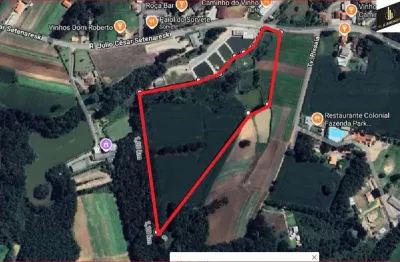 57.000m2/caminho do vinho/perto fazenda park mergulhao/otima localização