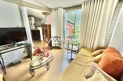 Casa em condomínio fechado com 2 quartos à venda no posse, teresópolis , 70 m2 por r$ 270.000