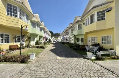 Casa em condomínio fechado com 2 quartos para alugar no bom retiro, teresópolis , 76 m2 por r$ 1.900