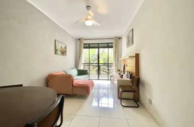 Apartamento para venda em guarujá, praia do tombo, 2 dormitórios, 2 banheiros, 1 vaga