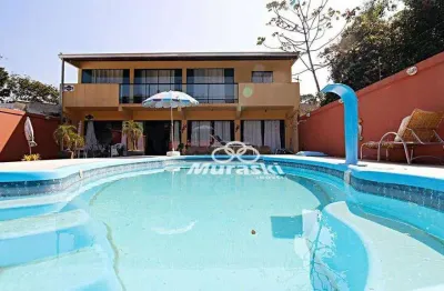 Sobrado com 5 dormitórios à venda, 360 m² por r$ 800.000,00 - nereidas - guaratuba/pr