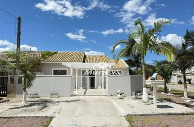 Casa com 2 dormitórios à venda, 80 m² por r$ 400.000,00 - eliana - guaratuba/pr