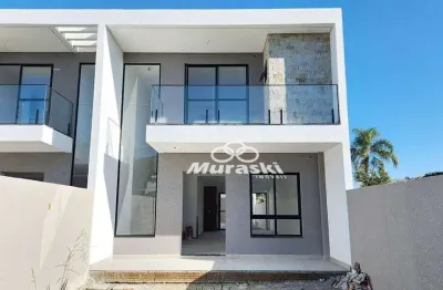 Sobrado à venda, 198 m² por r$ 1.200.000,00 - brejatuba - guaratuba/pr