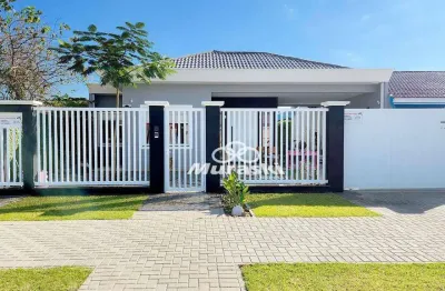 Casa com 2 dormitórios à venda, 140 m² por r$ 850.000,00 - piçarras - guaratuba/pr