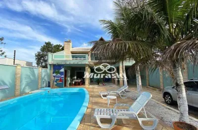 Casa com 4 dormitórios à venda, 230 m² por r$ 780.000,00 - coroados - guaratuba/pr