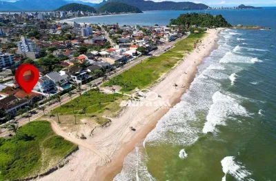 Casa de frente mar para alugar, 160 m² por r$ 1.500/dia - brejatuba - guaratuba/pr