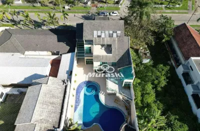 Casa com 7 dormitórios à venda, 750 m² por r$ 4.900.000,00 - brejatuba - guaratuba/pr